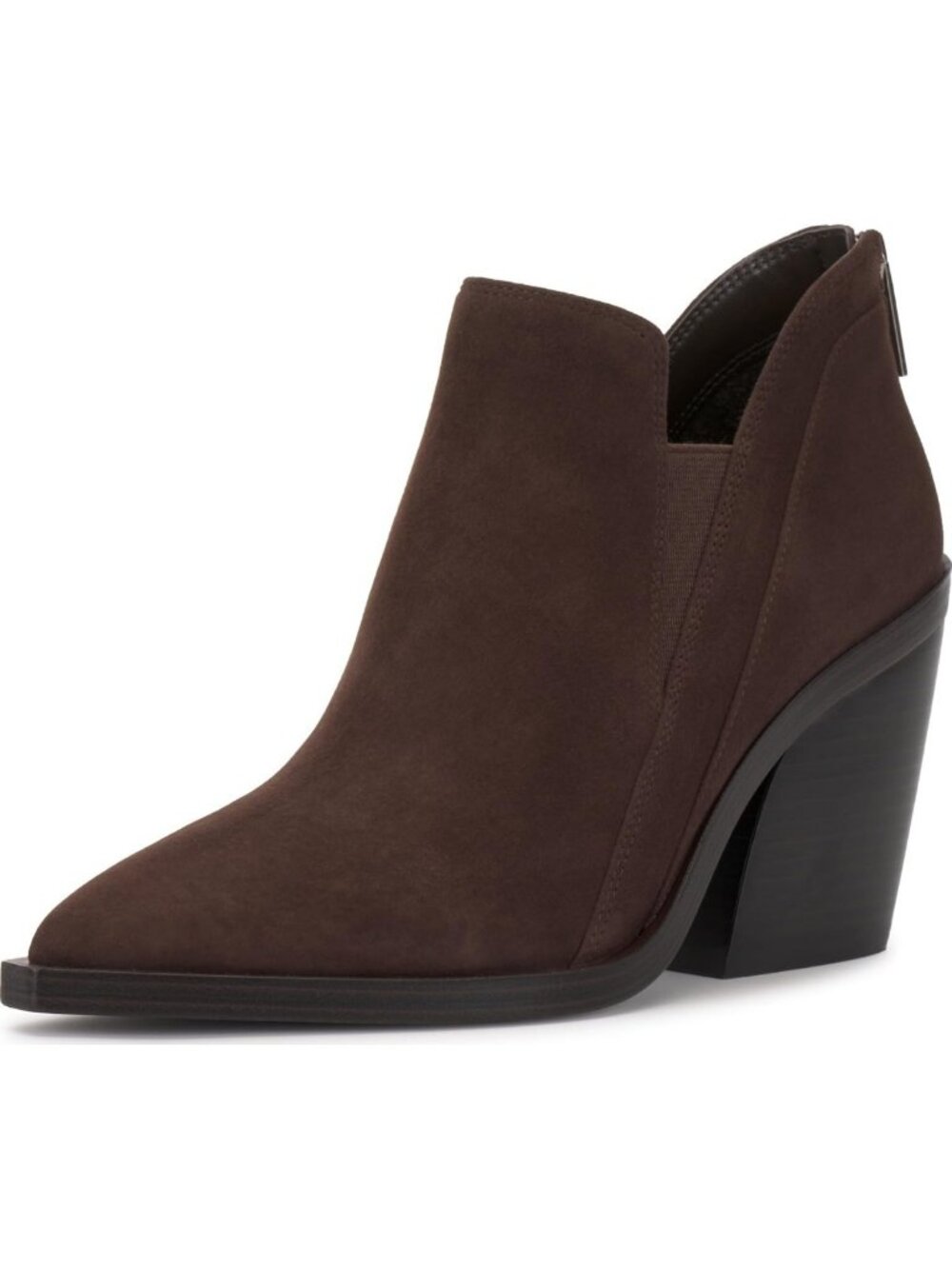 Chic Women's Stacked Heel Booties - Stylish Gradina Ankle Boots for Fall Fashion